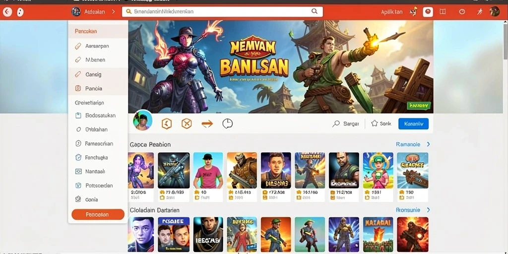 Screenshot menampilkan interaksi multiplayer yang seru di CU888.
