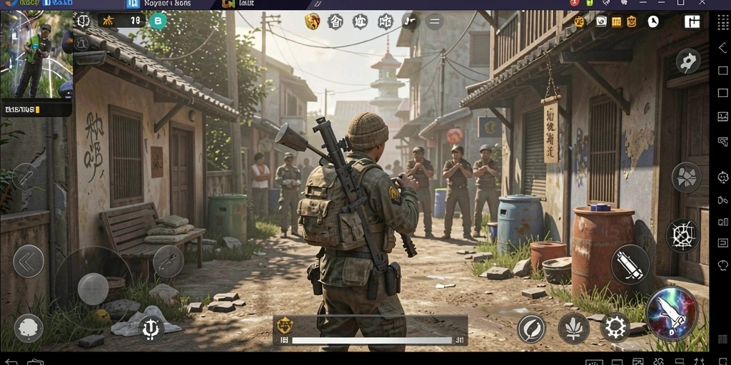 Screenshot 3 memperlihatkan berbagai pilihan permainan yang tersedia.