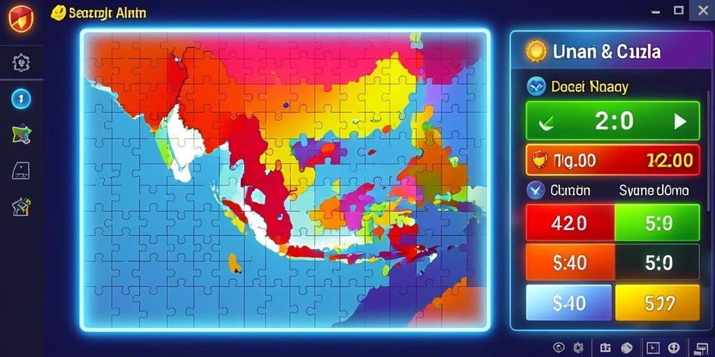 Berbagai permainan seru yang bisa dipilih.
