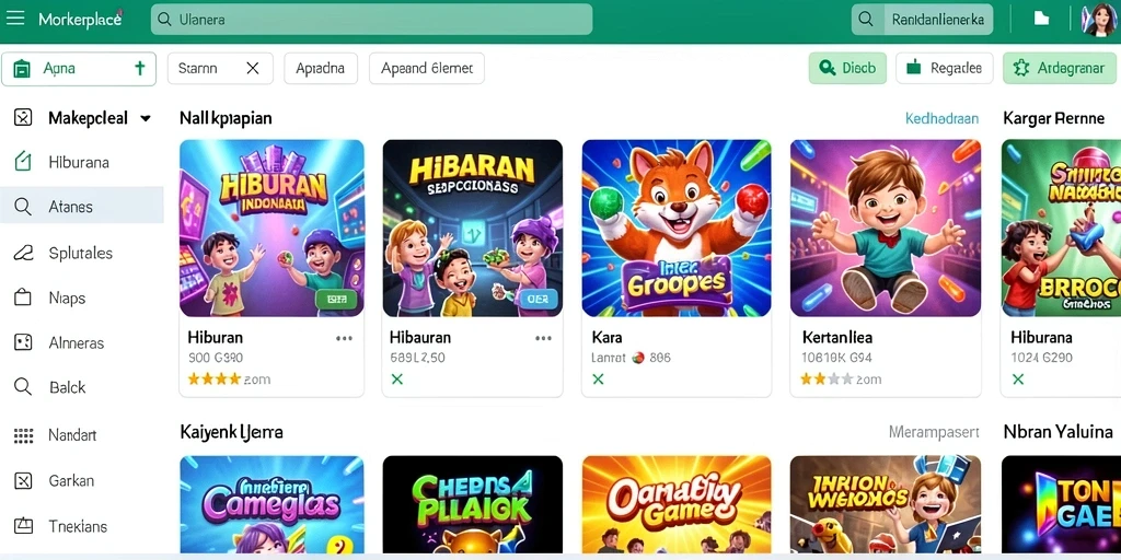 Antarmuka yang user-friendly memudahkan navigasi.