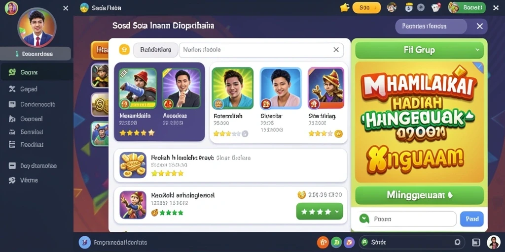 Mode multiplayer yang membuat permainan semakin seru.