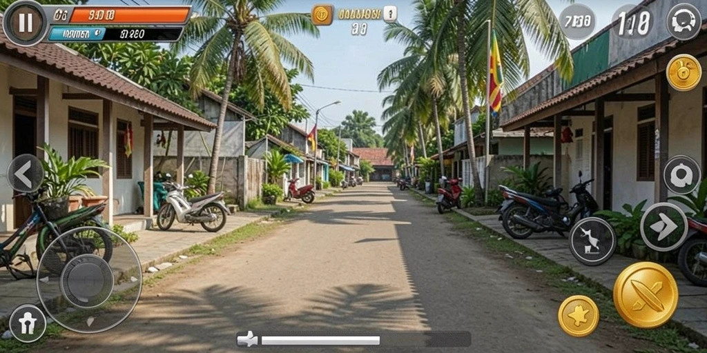 Interaksi multiplayer yang seru dan kompetitif.
