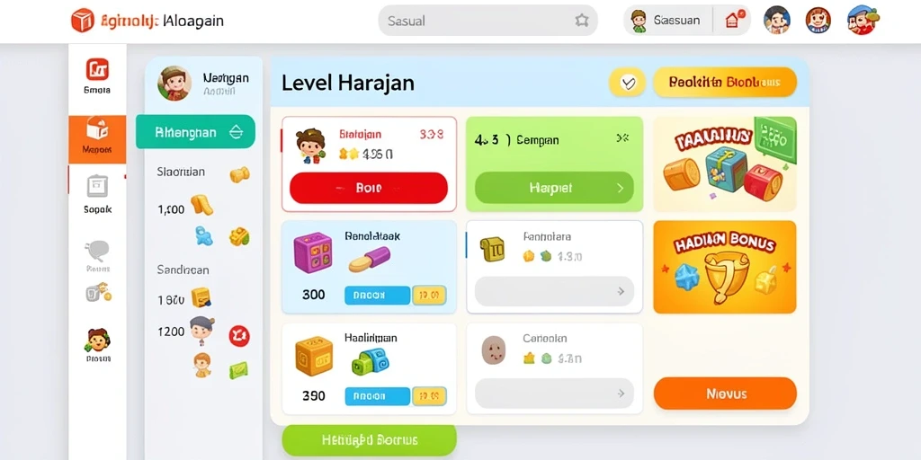 Gameplay yang seru dan penuh tantangan.