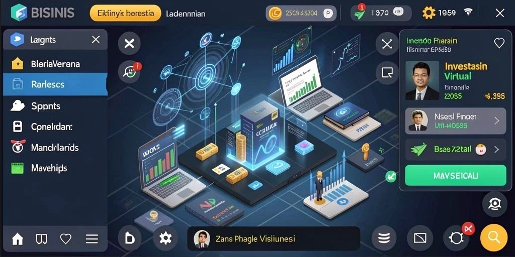 Sistem reward yang memotivasi pemain terus bermain.