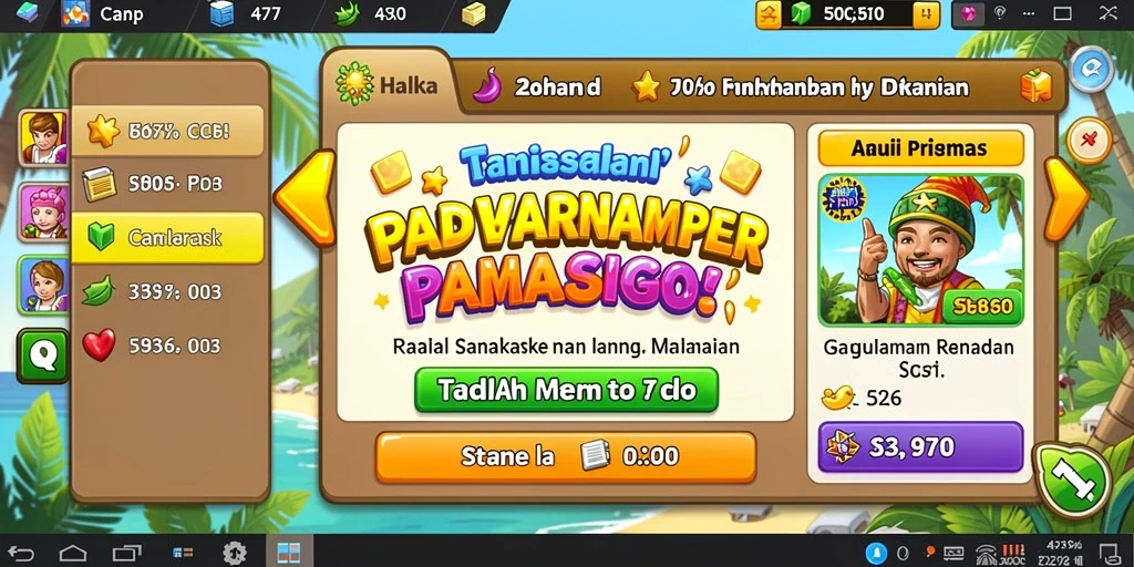 Ragam permainan yang seru untuk dimainkan.